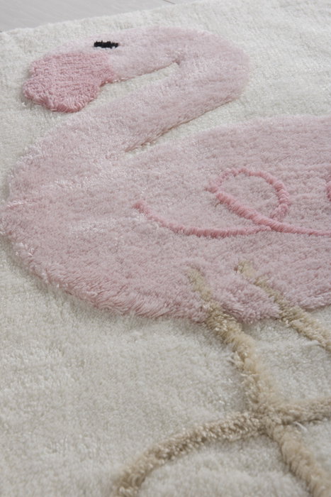Mijölnir Juego de alfombras de baño Pink Flamingo Mijölnir Juego de alfombras de baño Pink Flamingo